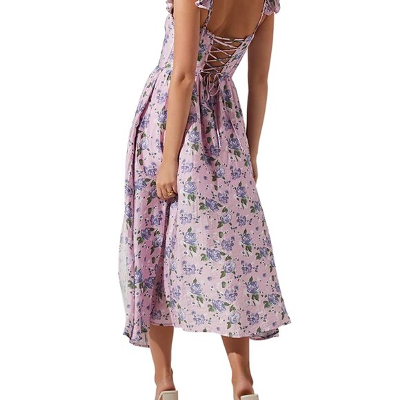 NWT ASTR the Label Wedelia Floral Print Corset Dress Size M - Picture 4 of 16